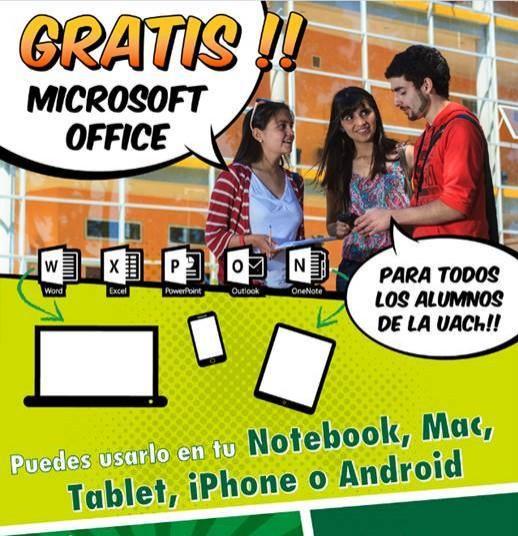 Microsoft Office gratis para estudiantes UACh - Noticias UACh