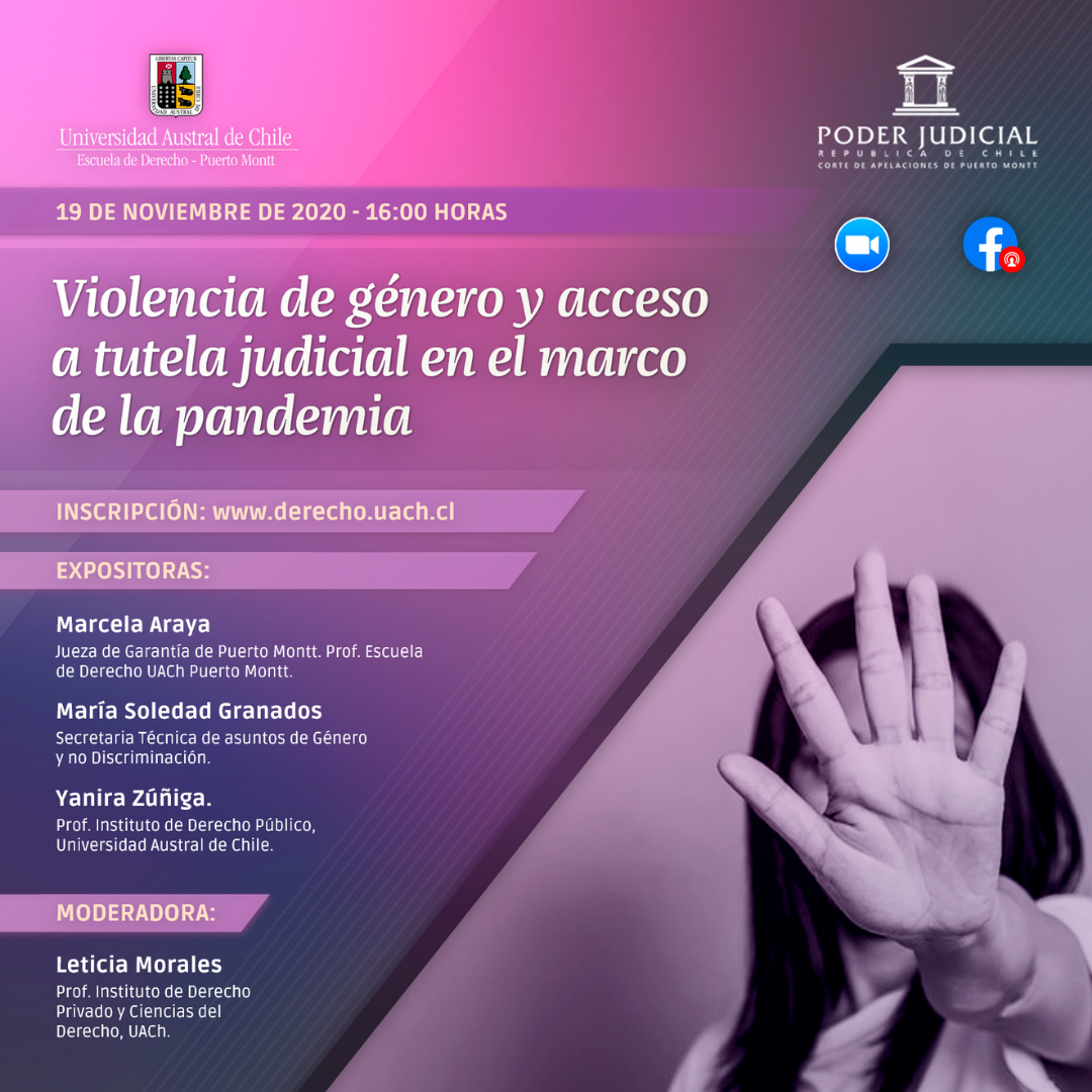 Corte De Pto Montt Y Derecho Uach Invitan A Seminario Violencia De Género Y Acceso A Tutela 9513
