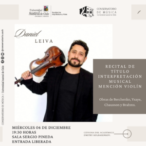  Recital Titulo Violin Daniel Leiva 